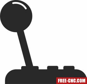 Gaming controller clipart - Free dxf files ready to cut