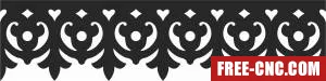 Decorative screen decorative - Free dxf download Decorative screen decorative - Free dxf download