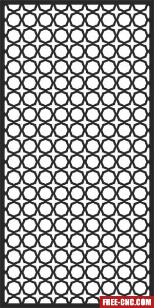 Decorative panels for doors wall screen pattern - free dxf download Decorative panels for doors wall screen pattern - free dxf download