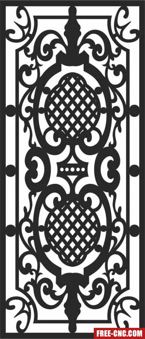 Pattern decorative wall pattern screen decorative pattern - Free dxf files ready to cut Pattern decorative wall pattern screen decorative pattern - Free dxf files ready to cut