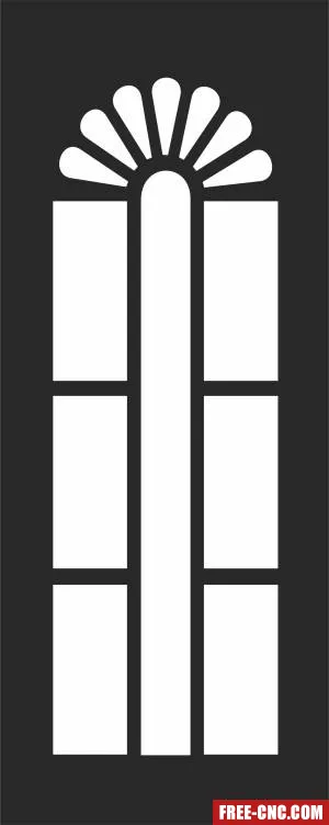Screen wall screen decorative pattern decorative pattern - Free dxf files ready to cut