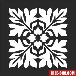 Screen decorative screen wall pattern - Download free dxf for cnc plasma cutting