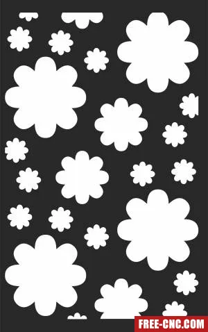 Wall door wall decorative pattern screen decorative - Free dxf files ready to cut Wall door wall decorative pattern screen decorative - Free dxf files ready to cut