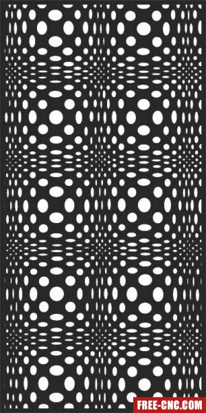 Decorative panel wall separator door pattern - free dxf download Decorative panel wall separator door pattern - free dxf download