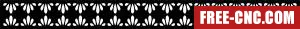 Door wall pattern decorative door - Free dxf for laser cutting and plasma