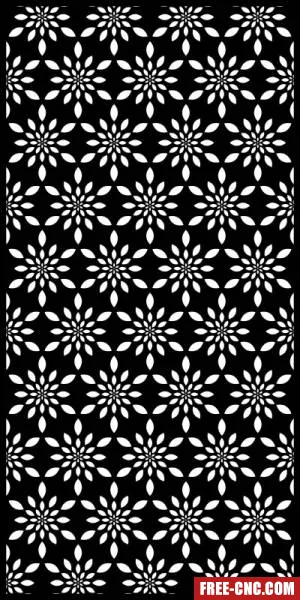 Decorative pattern wall screens panel for doors - free dxf download Decorative pattern wall screens panel for doors - free dxf download