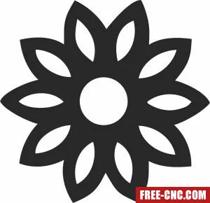 Ornament decorative art - Download free dxf for cnc plasma cutting