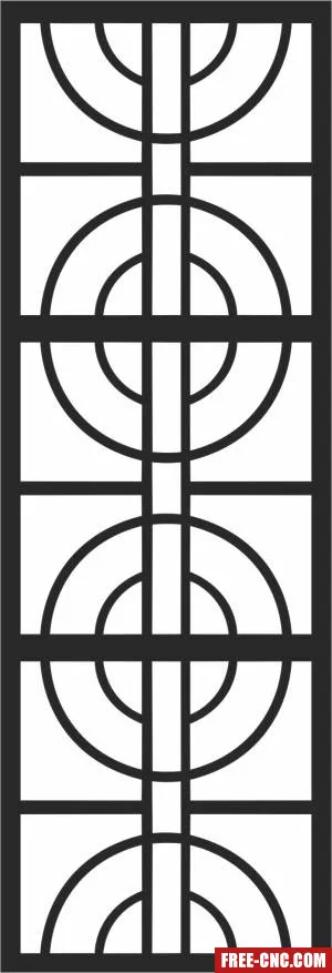 Decorative wall screen decorative wall pattern decorative - Download free dxf for cnc plasma cutting