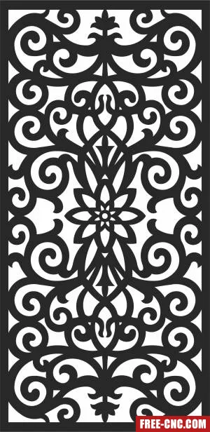 Screen door screen door - Download free dxf for cnc plasma cutting