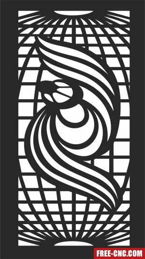 Door decorative pattern decorative screen wall decorative - Download free dxf for cnc plasma cutting Door decorative pattern decorative screen wall decorative - Download free dxf for cnc plasma cutting