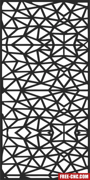 Pattern wall pattern - Download free dxf for cnc plasma cutting