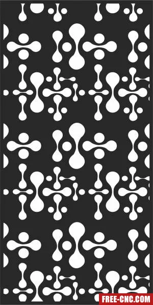 Wall door screen wall - Download free dxf for cnc plasma cutting