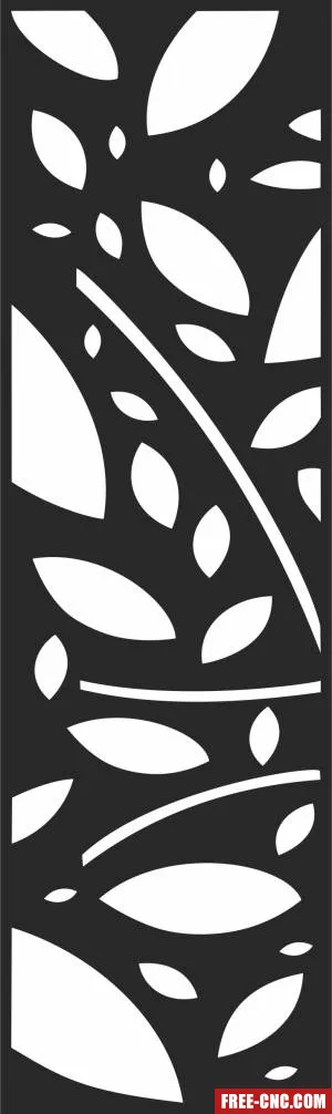 Wall screen wall - Download free dxf for cnc plasma cutting