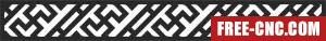 Door screen pattern - Free dxf for laser cutting and plasma