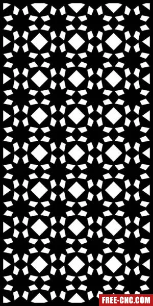 Decorative panels for doors wall screen pattern - free dxf download Decorative panels for doors wall screen pattern - free dxf download