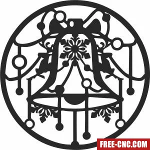 Christmas cliparts ornaments - Free dxf download