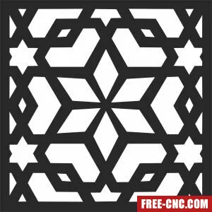 Pattern wall screen door pattern screen wall - Download free dxf for cnc plasma cutting