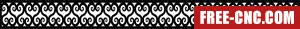 Wall pattern door - Free dxf for laser cutting and plasma
