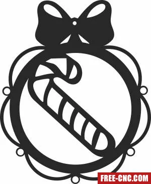 Merry christmas cliparts decor - Free dxf files ready to cut