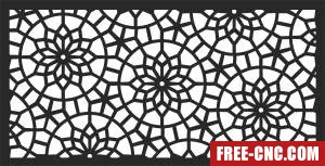 Pattern decorative pattern decorative - Free dxf for laser cutting and plasma