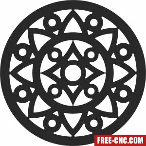 Pattern mandala wall arts - Download free dxf for cnc plasma cutting Pattern mandala wall arts - Download free dxf for cnc plasma cutting