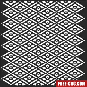Wall door pattern decorative door screen pattern - Download free dxf for cnc plasma cutting