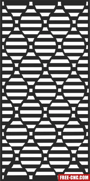Wall door screen door pattern screen - Download free dxf for cnc plasma cutting