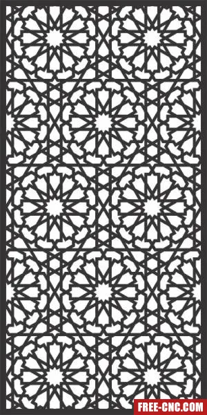 Decorative panels for doors wall screen pattern - free dxf download Decorative panels for doors wall screen pattern - free dxf download