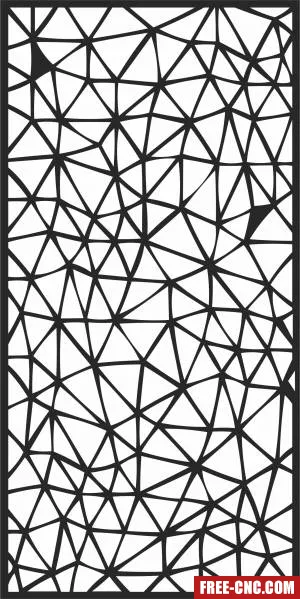 Wall door door wall - Download free dxf for cnc plasma cutting