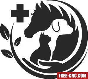 Animal pet veterinair signs - Download free dxf for cnc plasma cutting