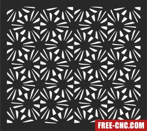 Pattern decorative door - Download free dxf for cnc plasma cutting