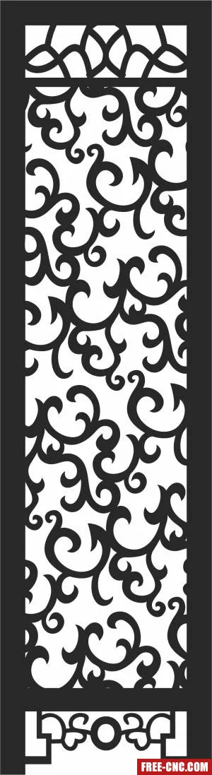 Screen pattern screen door pattern wall pattern - Download free dxf for cnc plasma cutting