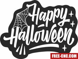 Happy halloween clipart - Download free dxf for cnc plasma cutting