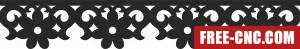 Pattern screen door decorative pattern decorative screen - Download free dxf for cnc plasma cutting