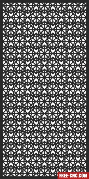 Decorative panels for doors wall screen pattern - free dxf download Decorative panels for doors wall screen pattern - free dxf download