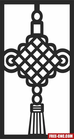 Wall screen wall decorative - Download free dxf for cnc plasma cutting