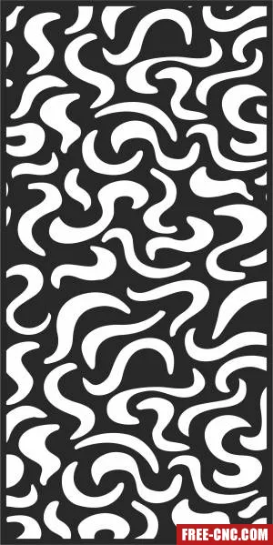 Pattern door pattern screen decorative pattern screen - Free dxf files ready to cut Pattern door pattern screen decorative pattern screen - Free dxf files ready to cut