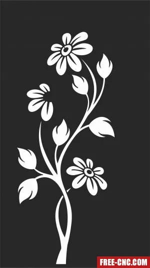Pattern wall door decorative screen door screen - Free dxf for laser cutting and plasma