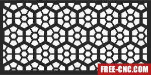 Door door wall pattern decorative - Free dxf download