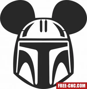 Star wars figure - Free dxf download