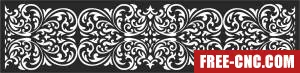 Wall screen pattern screen pattern screen door - Download free dxf for cnc plasma cutting