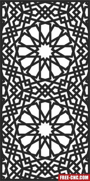 Decorative pattern decorative - Download free dxf for cnc plasma cutting
