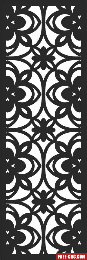 Screen wall decorative pattern decorative - Free dxf download