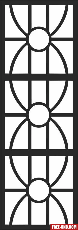 Wall pattern screen decorative wall decorative wall - Download free dxf for cnc plasma cutting