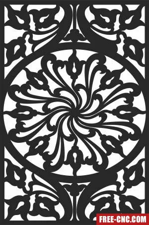 Pattern door wall pattern screen wall - Download free dxf for cnc plasma cutting Pattern door wall pattern screen wall - Download free dxf for cnc plasma cutting