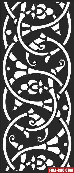 Door screen door screen pattern screen - Free dxf for laser cutting and plasma Door screen door screen pattern screen - Free dxf for laser cutting and plasma