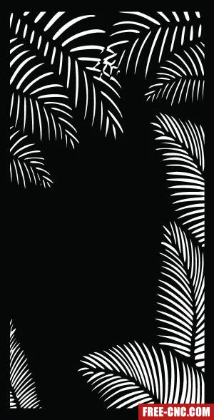 Decorative panel wall separator door pattern - free dxf download Decorative panel wall separator door pattern - free dxf download