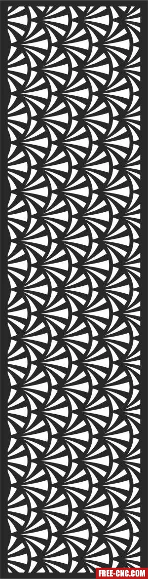 Decorative wall decorative pattern - Download free dxf for cnc plasma cutting
