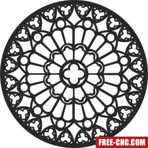 Pattern wall decorative door pattern screen pattern - Free dxf files ready to cut