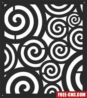 Wall decorative door decorative - Free dxf download Wall decorative door decorative - Free dxf download